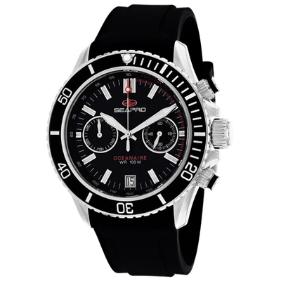 Seapro Thrash Black Dial Mens Watch Sp0330