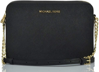 Michael Kors Women's Jet Set Item Crossbody Bag In Black