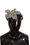 DOLCE & GABBANA Dolce & Gabbana Crystal Beaded Sequined Large Flower Diadem Women's Headband