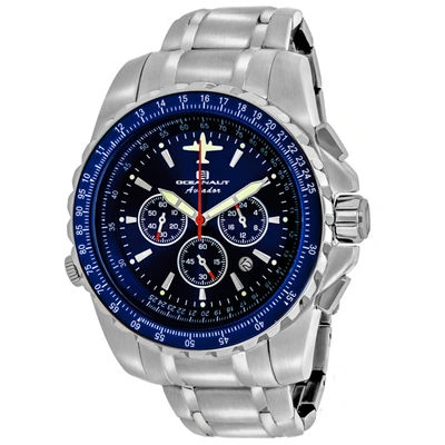 Oceanaut Aviador Pilot Chronograph Quartz Blue Dial Men's Watch Oc0114