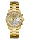 Guess Factory Gold-tone Ombre Shimmer Multifunction Watch