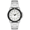 Armani Exchange Leonardo Stainless Steel Mens Watch In White