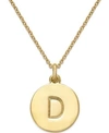 Kate Spade 'one In A Million' Initial Pendant Necklace