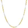 POMPEII3 MEN'S 14K GOLD (28GRAM) OR PLATINUM (52GRAM) 4MM LINK CHAIN NECKLACE 24"