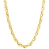 Pompeii3 Men's 14k Gold (83gram) Or Platinum (156gram) 6.5mm Link Chain Necklace 20" In Gold
