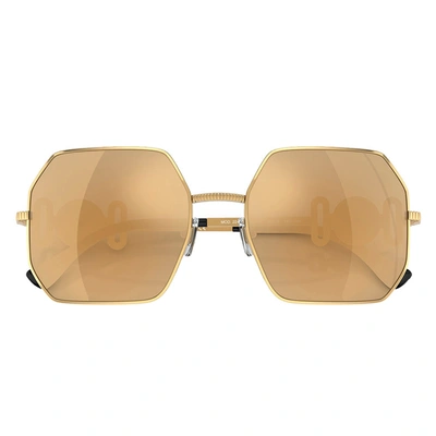 Versace Ve 2248 10027p Womens Geometric Sunglasses In Gold