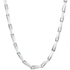 Pompeii3 Men's 14k Gold (106gram) Or Platinum (199gram) 6mm Link Chain Necklace 24" In Silver