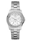 Guess Factory Silver-tone Multifunction Watch