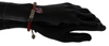 Dolce & Gabbana Red Blue Beaded Dg Loves London Flag Branded Bracelet In Black