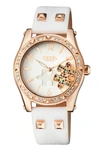 Rebel Gravesend White Dial Ladies Watch Rb111-8021 In White