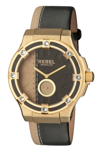 Rebel Womens Flatbush In Beige