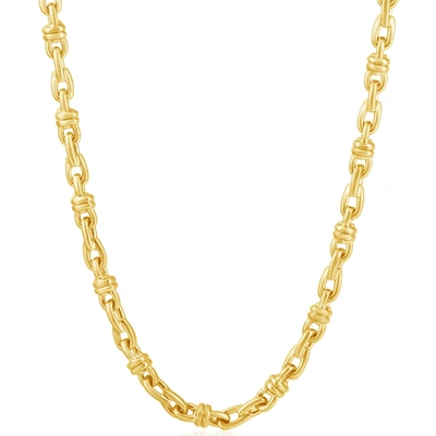 Pompeii3 Men's 14k Gold (74gram) Or Platinum (139gram) 5.5mm Link Chain Necklace 20"