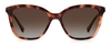 Kate Spade Reenas 53mm Gradient Polarized Cat Eye Sunglasses In Brown