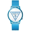 Guess Women's Classic White Dial Watch In Blue