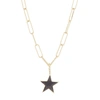 Adornia 14k Over Silver Star Necklace In Gold