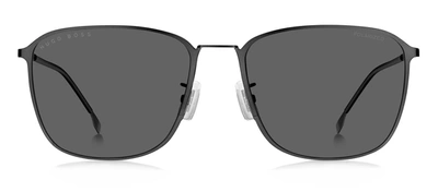 Hugo Boss Boss Boss 1405/f/sk M9 0r80 Rectangle Polarized Sunglasses In Multi