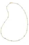 Savvy Cie Jewels 18k Gold Vermeil Two-tone 24" In White