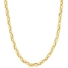 POMPEII3 MEN'S 14K GOLD (39GRAM) OR PLATINUM (73GRAM) 5.5MM LINK CHAIN NECKLACE 18"