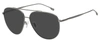 Hugo Boss Boss Boss 1296/f/s M9 0r80 Aviator Polarized Sunglasses In Black