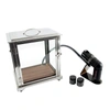 Fortessa Crafthouse By  Cocktail Smoking Box W/handheld Smoker, Stainless Steel In Silver