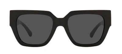 Versace Ve 4409 Gb1/87 Cat Eye Sunglasses In Grey