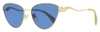 Lanvin 112 Sunglasses In Gold