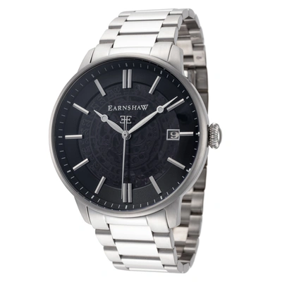 Thomas Earnshaw Men's Vancouver 44mm Automatic Watch In Silver