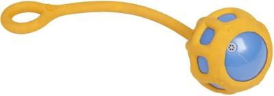 Pet Life Tug O Warp Fetching Tugging And Chew Sq In Orange