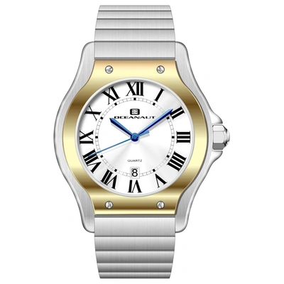 Oceanaut Men's Rayonner Silver Dial Watch In White