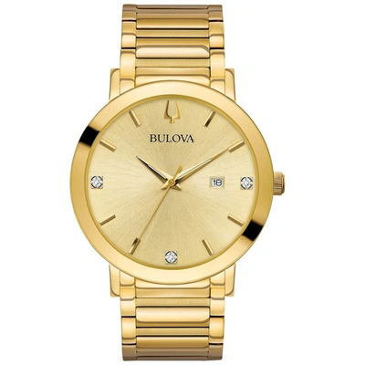 Bulova Men's Gold Dial Watch