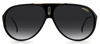 Carrera Hot65 9o 0807 Aviator Sunglasses In Black