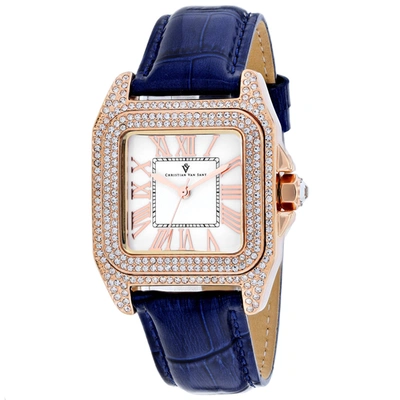 Christian Van Sant Women's White Dial Watch