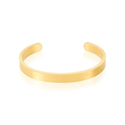 ADORNIA 7MM CUFF GOLD