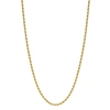 ADORNIA 2.5MM ROPE CHAIN GOLD 24"