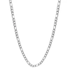 Adornia 6mm Figaro Chain Silver 24" In Silver
