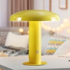 JONATHAN Y Suillius 11" Contemporary Bohemian Rechargeable/Cordless Iron Integrated LED Mushroom Table Lamp