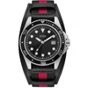 Guess Men's Classic Black Dial Watch In Black