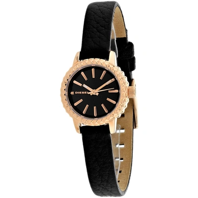 Diesel Women's Black Dial Watch In Beige