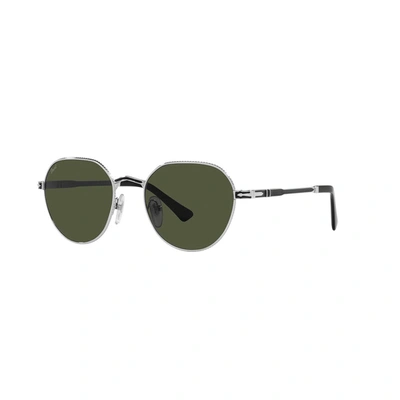 Persol Po 2486s 111331 53mm Unisex Phantos Sunglasses In Green