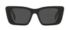 Prada Symbole 51mm Rectangular Sunglasses In Grey