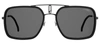 Carrera 1027/s Ir 0ans Rectangle Sunglasses In Grey