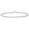Vir Jewels 1 Cttw Lab Grown Diamond Tennis Bracelet In Sterling Silver 7 Inch For Women In Silver