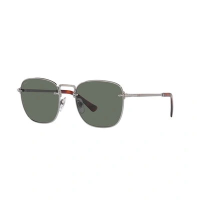 Persol Po 2490s 513/58 54mm Unisex Square Sunglasses In Green
