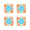 Sugarfina But First, Rose (roses), Small Cube - Set Of 4 In Blue