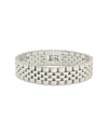 Sterling Forever Chunky Watch Chain Bracelet In Silver