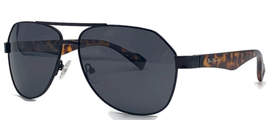 Ben Sherman Bs Alfie M01 Aviator Polarized Sunglasses In Grey
