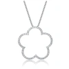 Genevive Silver Pendant In Silver