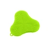 Kuhn Rikon Stay Clean Silicone Scrubber Sponge, Clover In Green