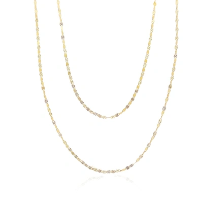 The Lovery Sparkle Chain Necklace In Gold