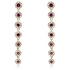 Diana M. 14k Yellow Gold Multi Stone Earrings